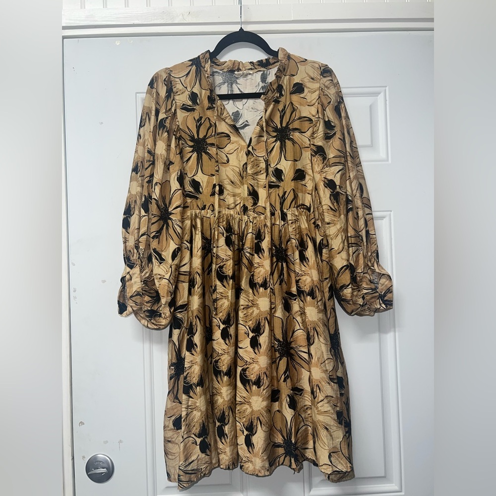 Jodifil size large mini baby doll dress size large